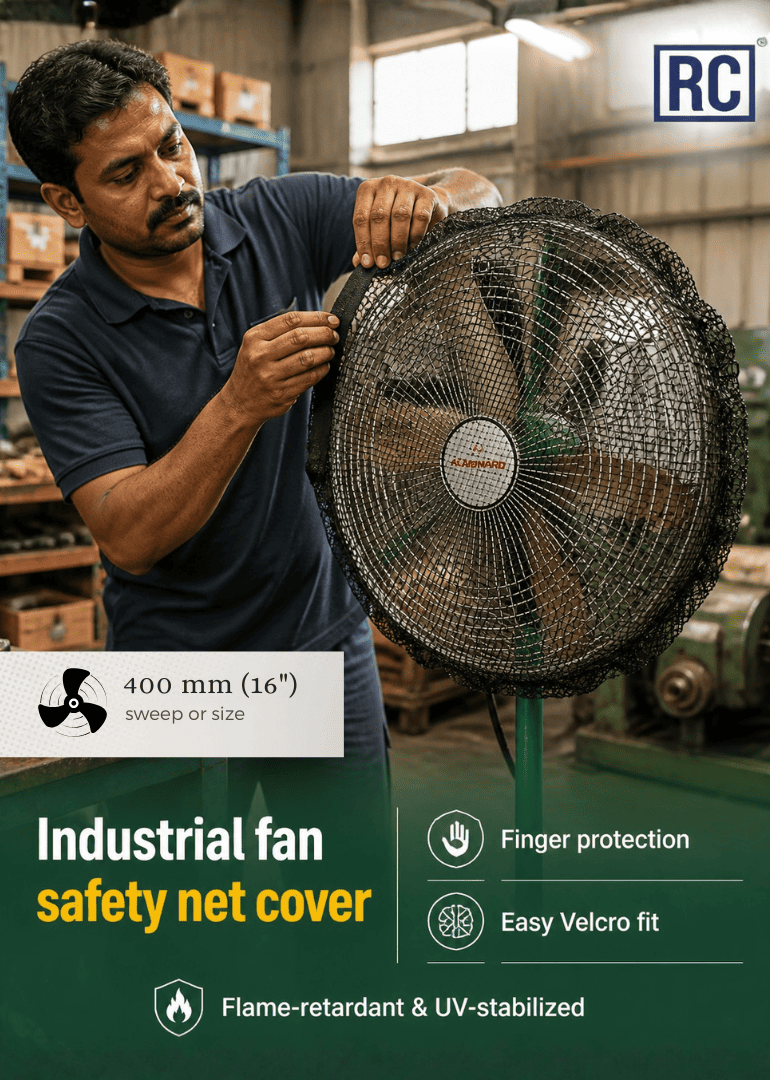 RC Fan Safety Net Cover 16″ (400 mm)