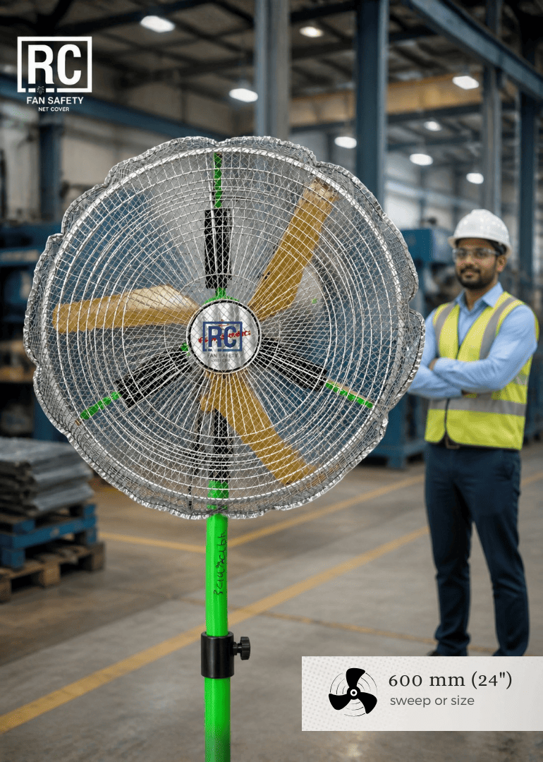 RC Fan Safety Net Cover 24″ (600 mm)