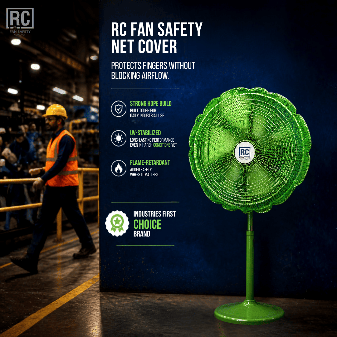 RC Fan Safety Net Cover designed with precision and care